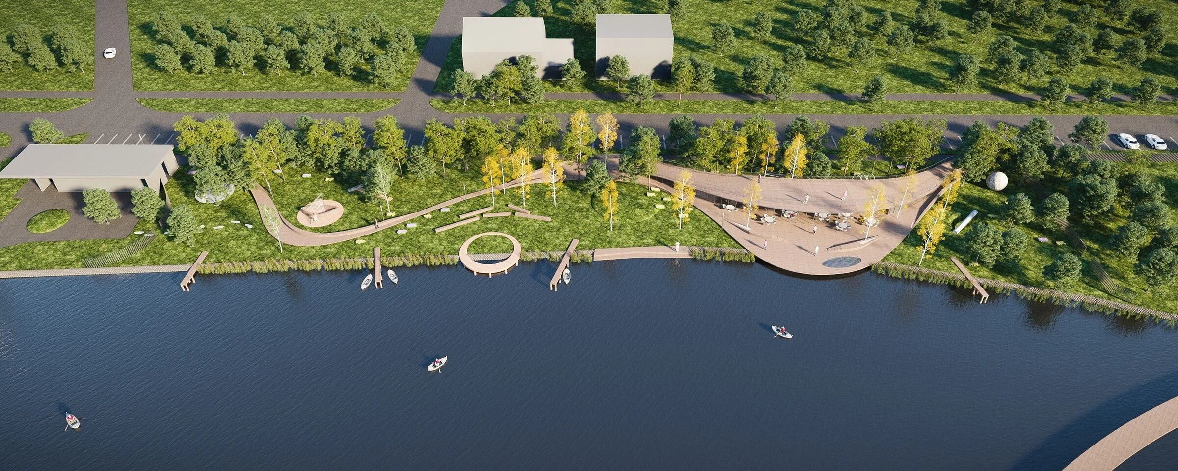 Hajduszoboszló 划船湖丨匈牙利丨Veszprémi Építész Műhely-13