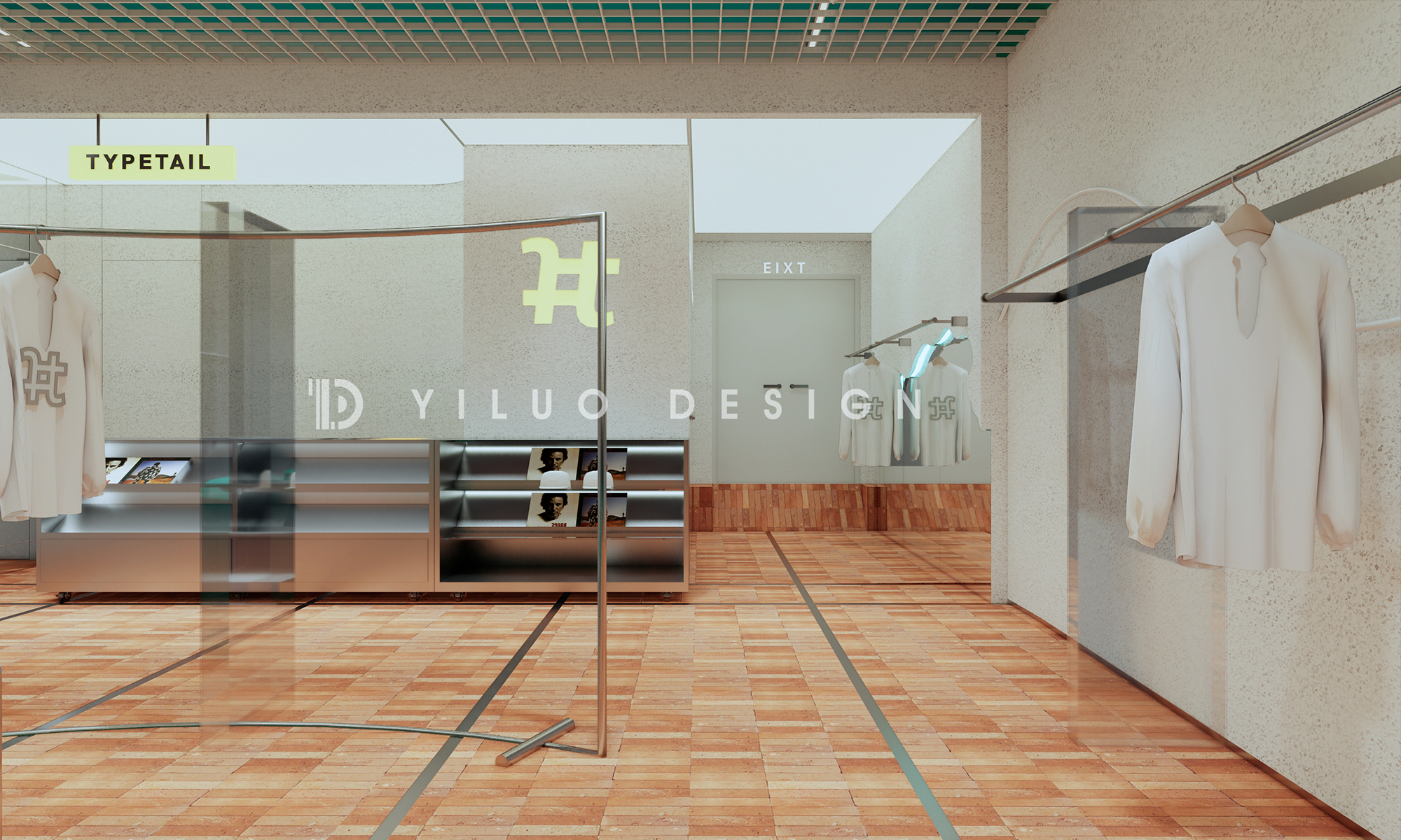 杭州 TYPETAIL 服装店铺空间设计丨中国杭州丨YILUO DESIGN STUDIO-21