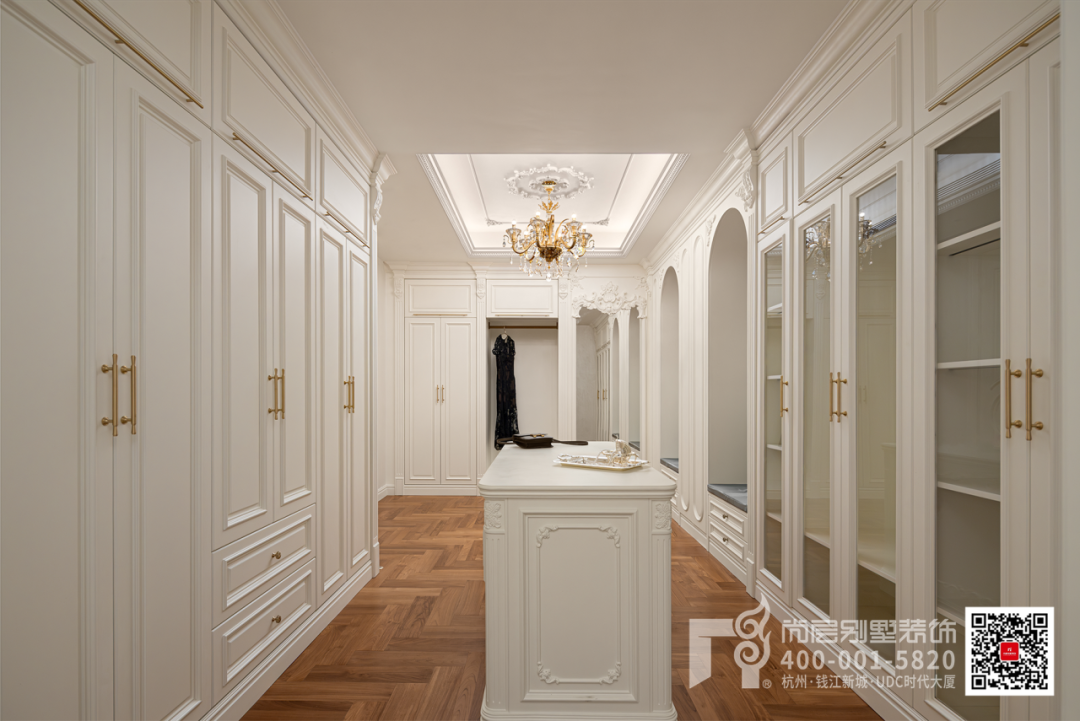 1200㎡绿城玫瑰园|以石膏线为笔，绘就立体主义空间-36