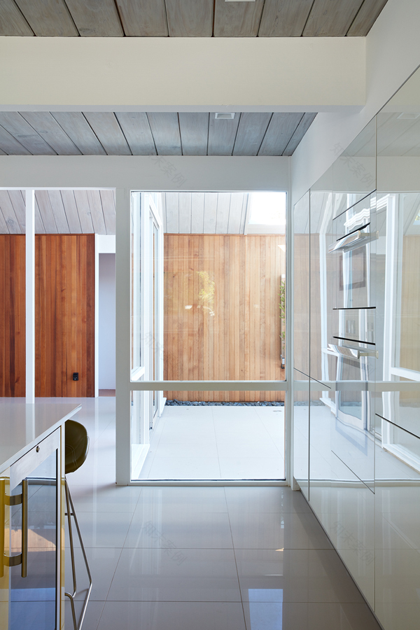 加州山景城双重山墙 Eichler 住宅翻新-20