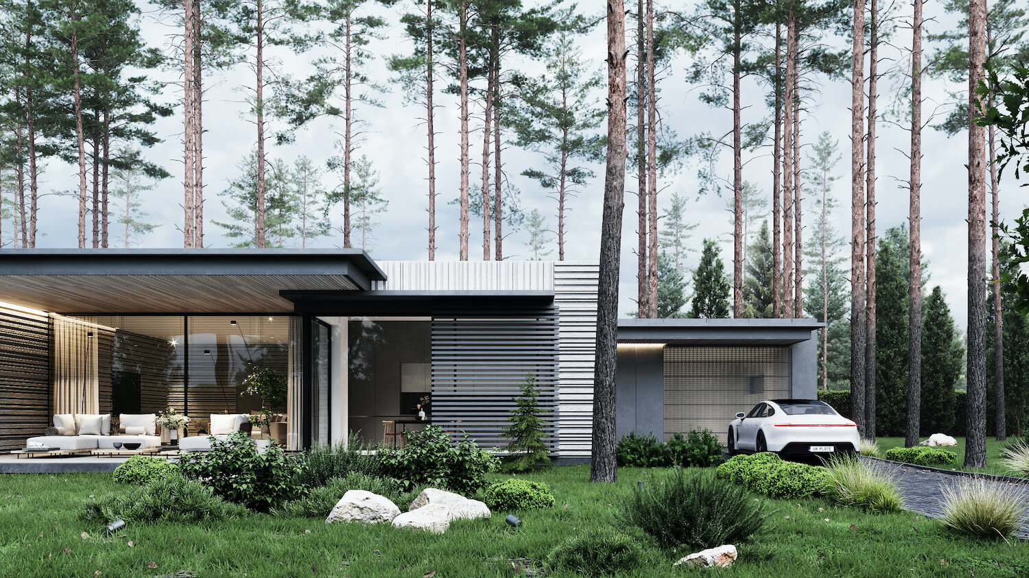 Kerimov Architects设计 280㎡双人住宅                     -8