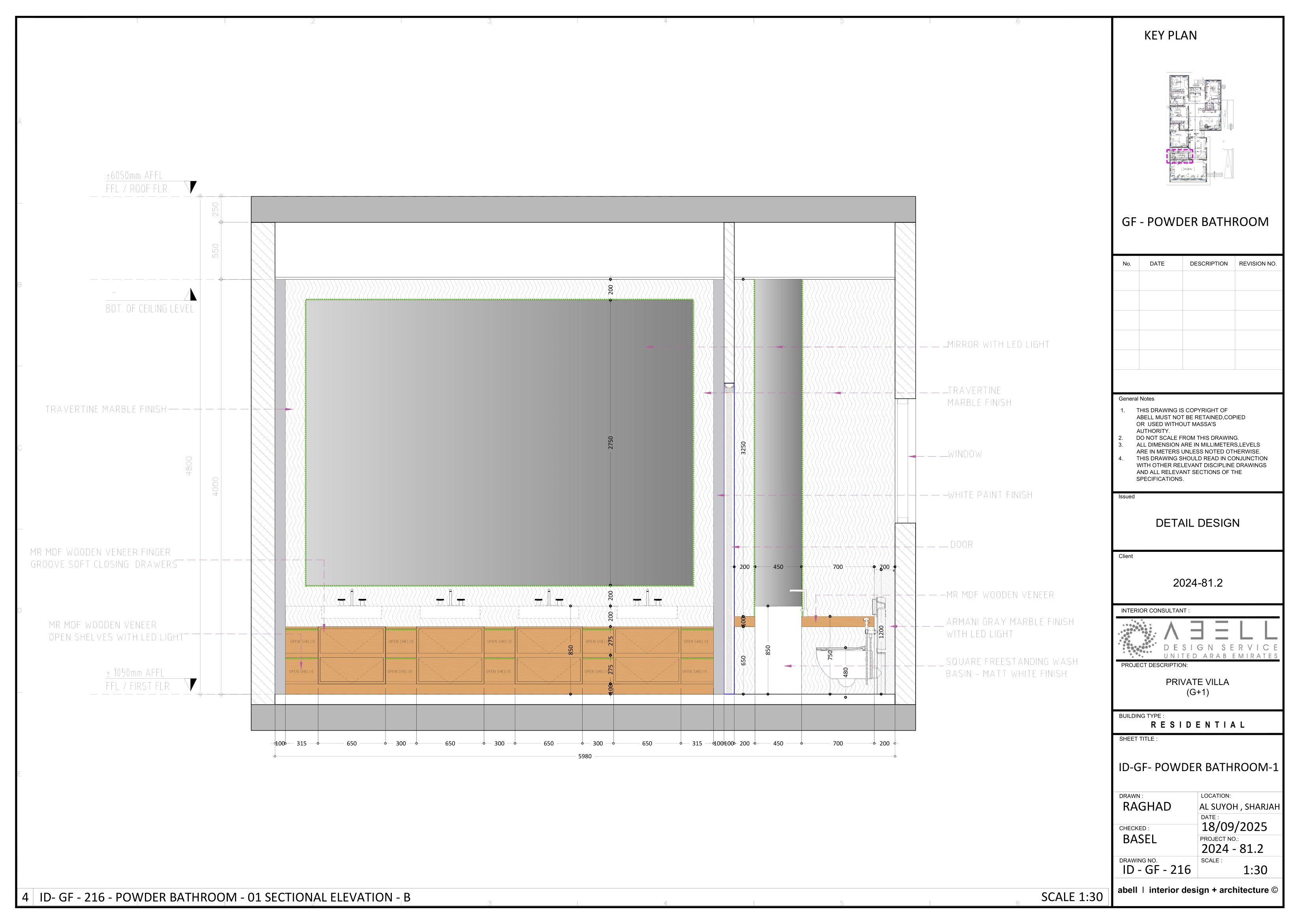 Residential Villa - Interior Design Work Drawings-3