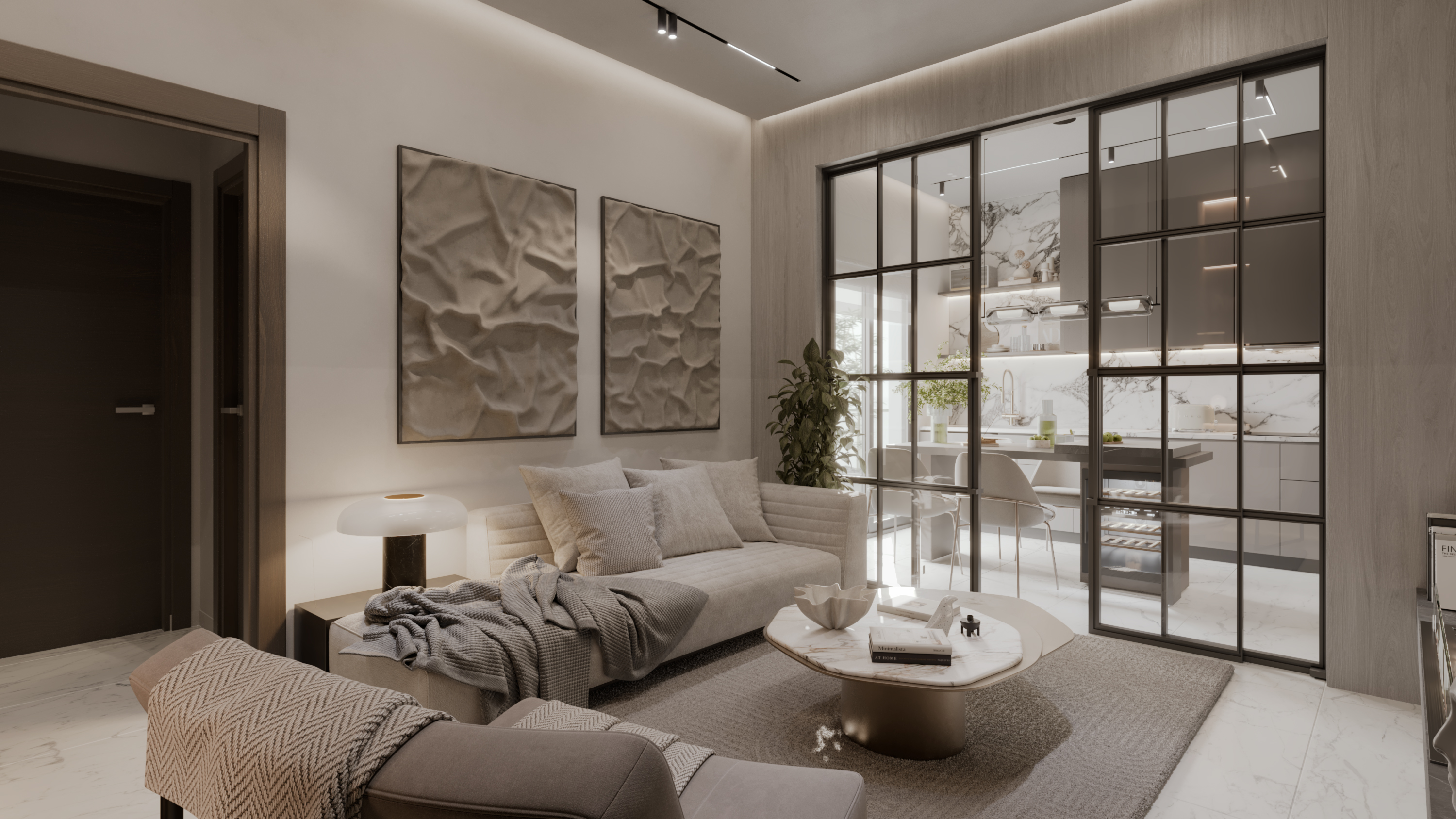 Cosy apartment 室内设计丨突尼斯丨Anamorph agnecy-4