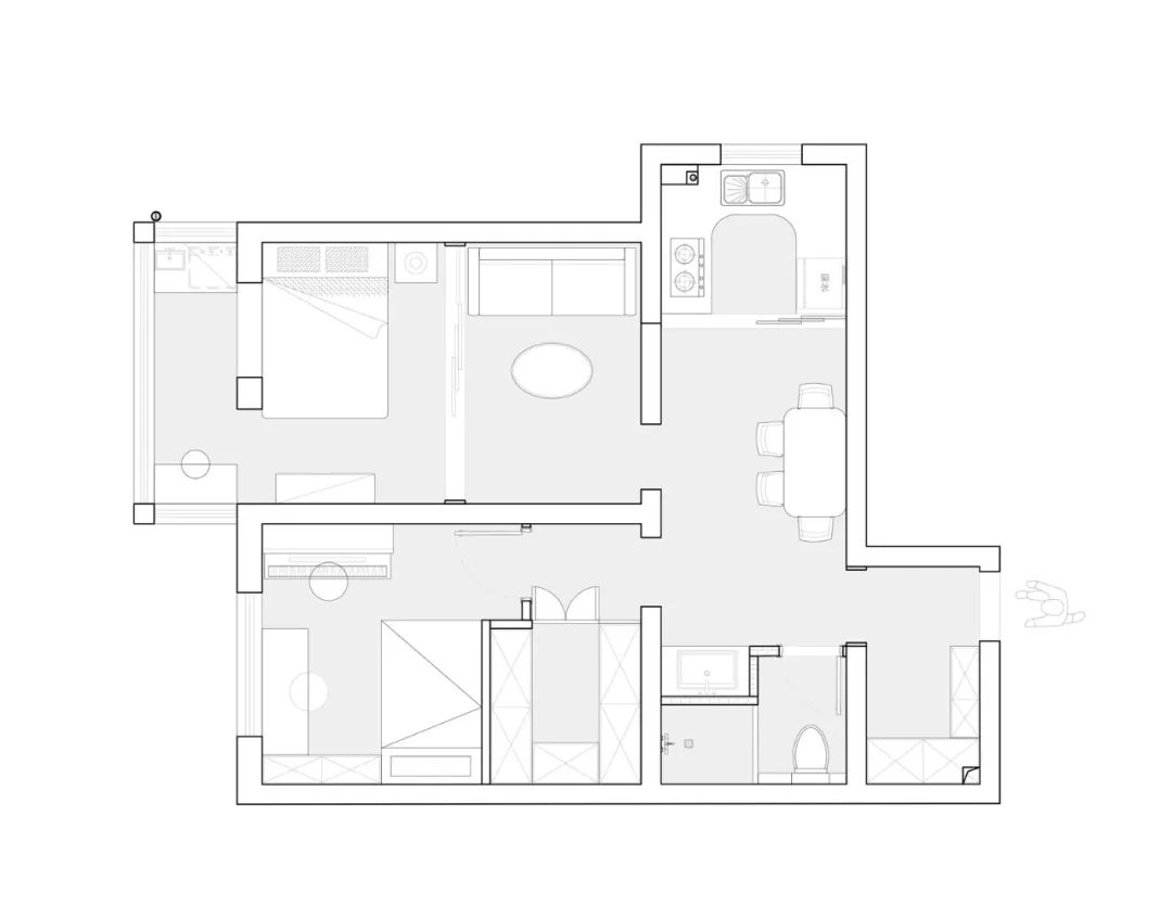甜茶&穂悦 · 老破小变身温馨家居的魔法改造丨中国南京丨壹石设计-46