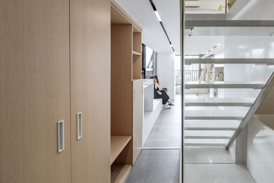 跃层商品公寓改造丨中国广州丨泥木建筑工作室-30