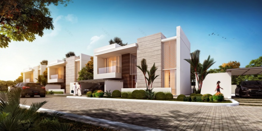 阿布扎比现代别墅社区-6