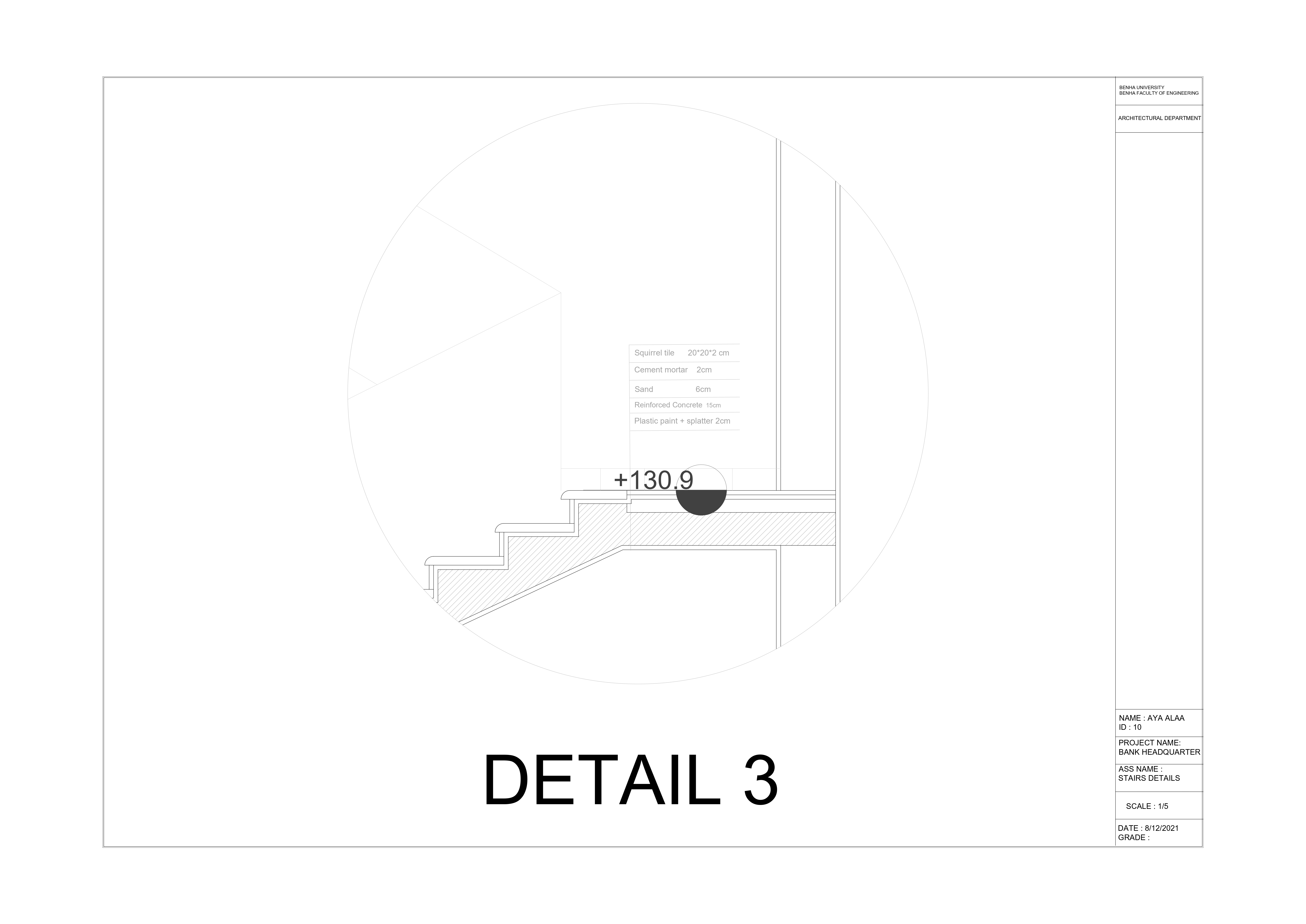 Bank Headquarter - working drawing-24