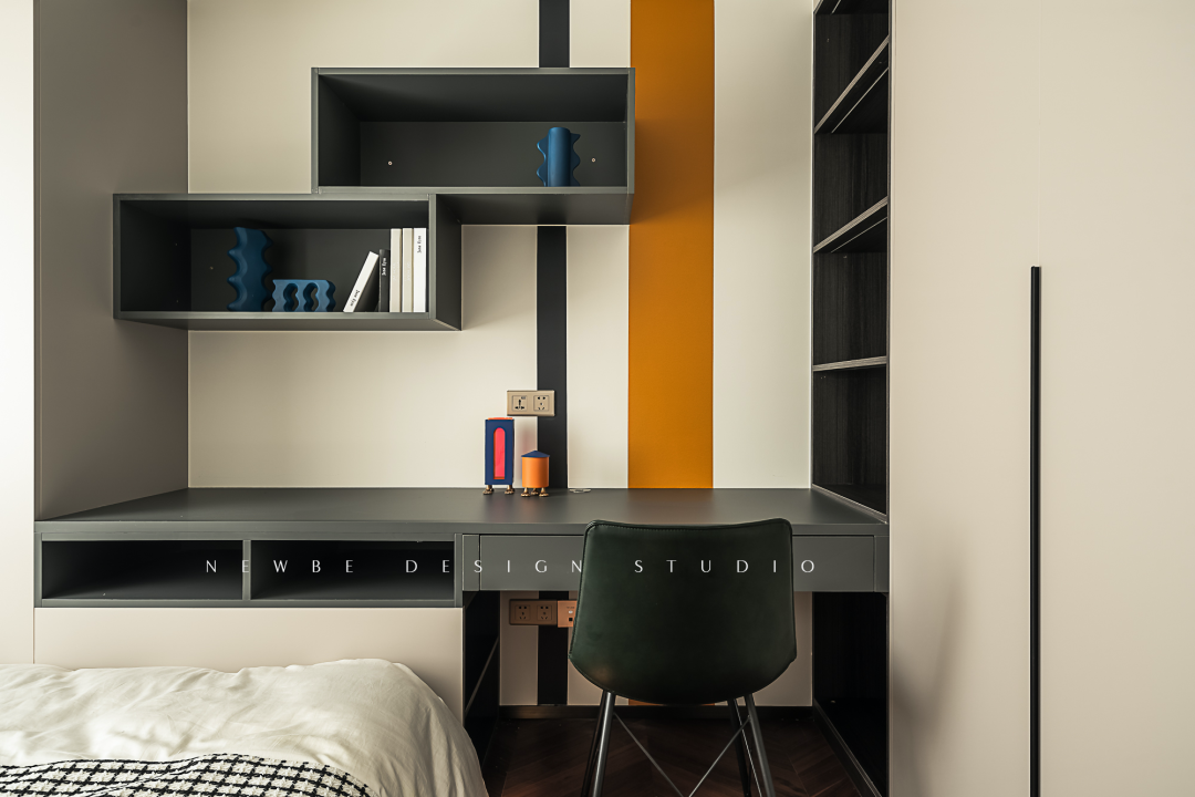 现代轻奢复式住宅丨陈丽娟,江怡君-57