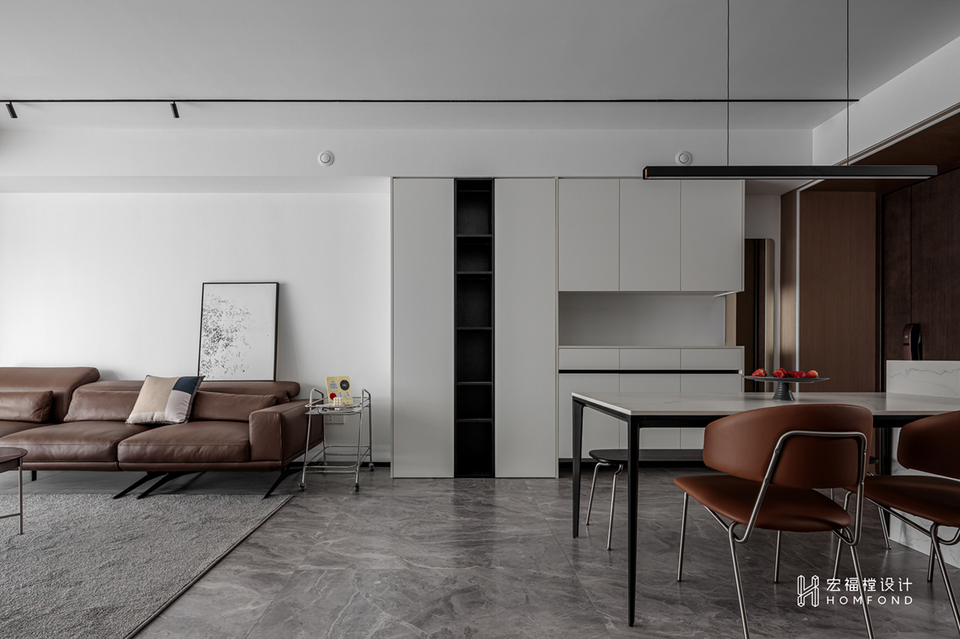 植觉 · 成都东湖长岛现代风格住宅设计丨中国成都丨成都宏福樘设计-38