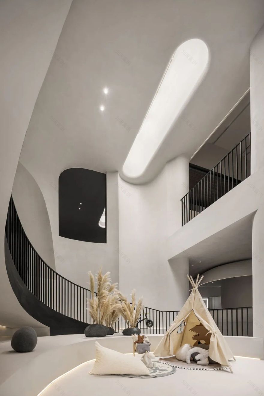 曲线之美,书写600㎡大宅典范丨唐忠汉新作-31