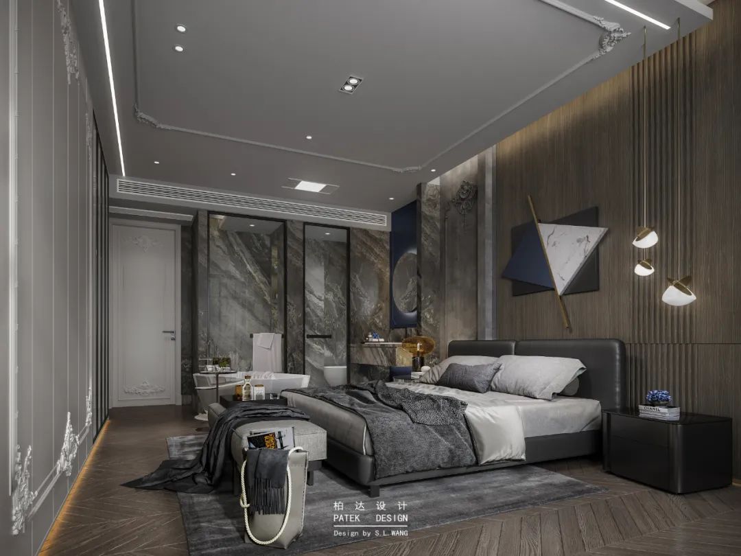 现代法式优雅,柏达设计打造品质生活空间-22