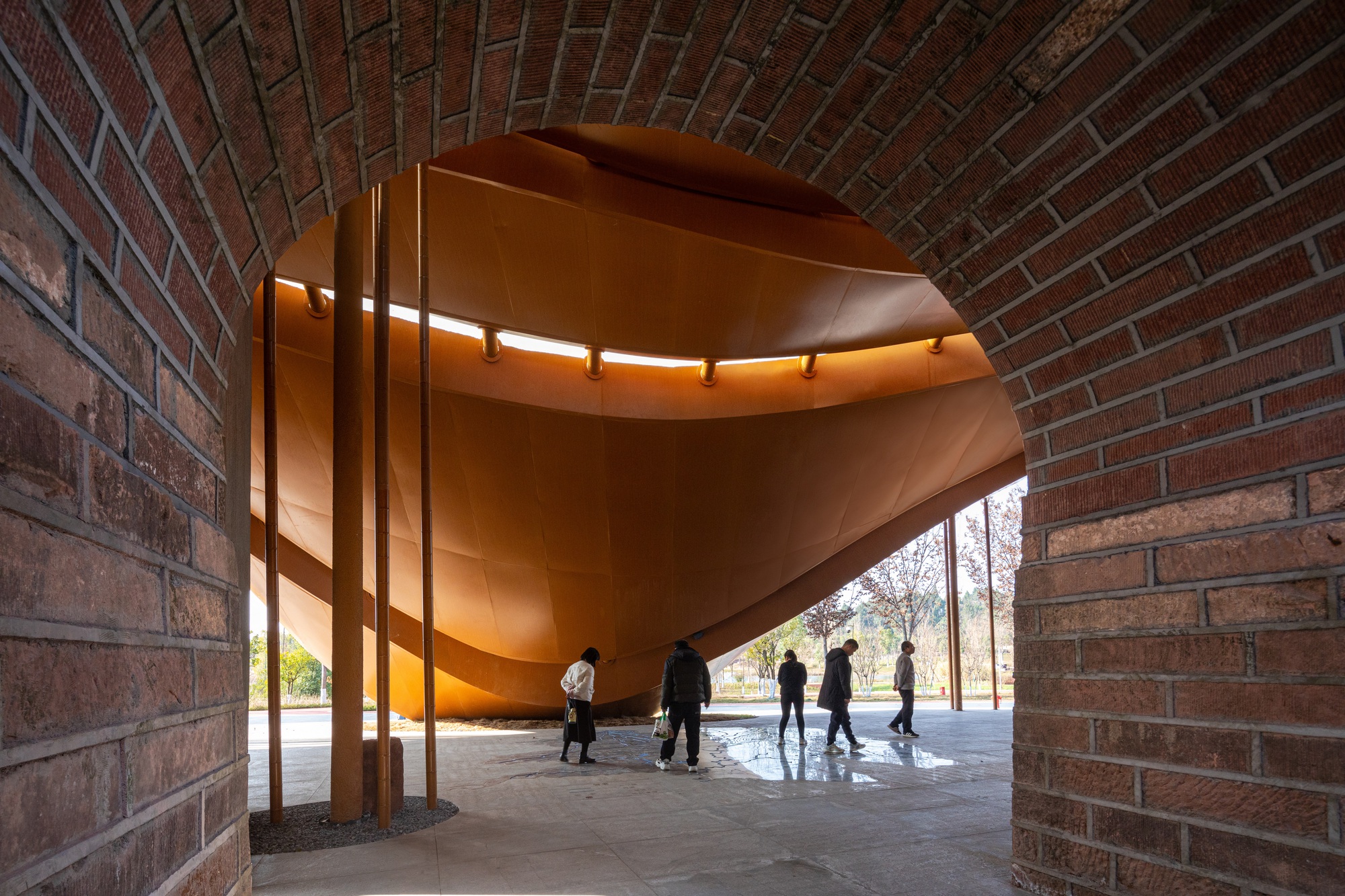 Renmin Canal Water Conservancy Culture Zhongjiang Memorial Hall / AOMOMO Studio, Shanghai Jiao Tong University-25