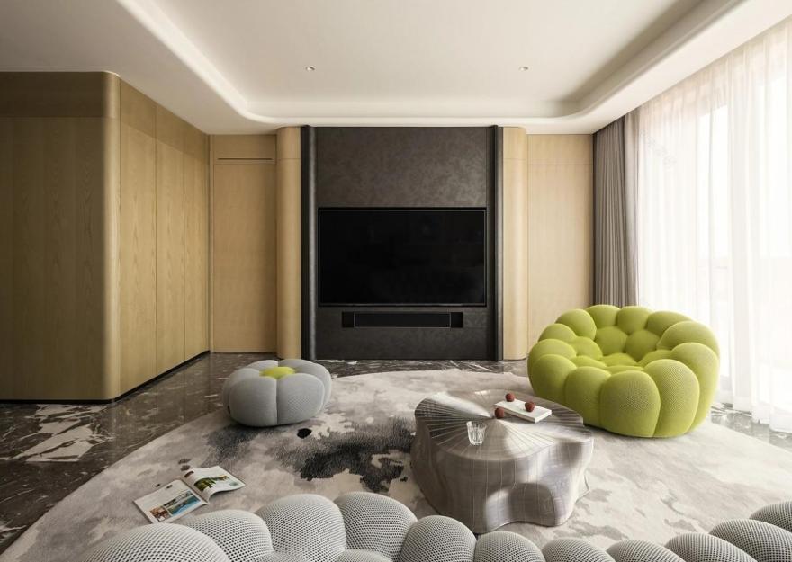 圆缦归家丨中国北京丨尔本空间设计事务所-5