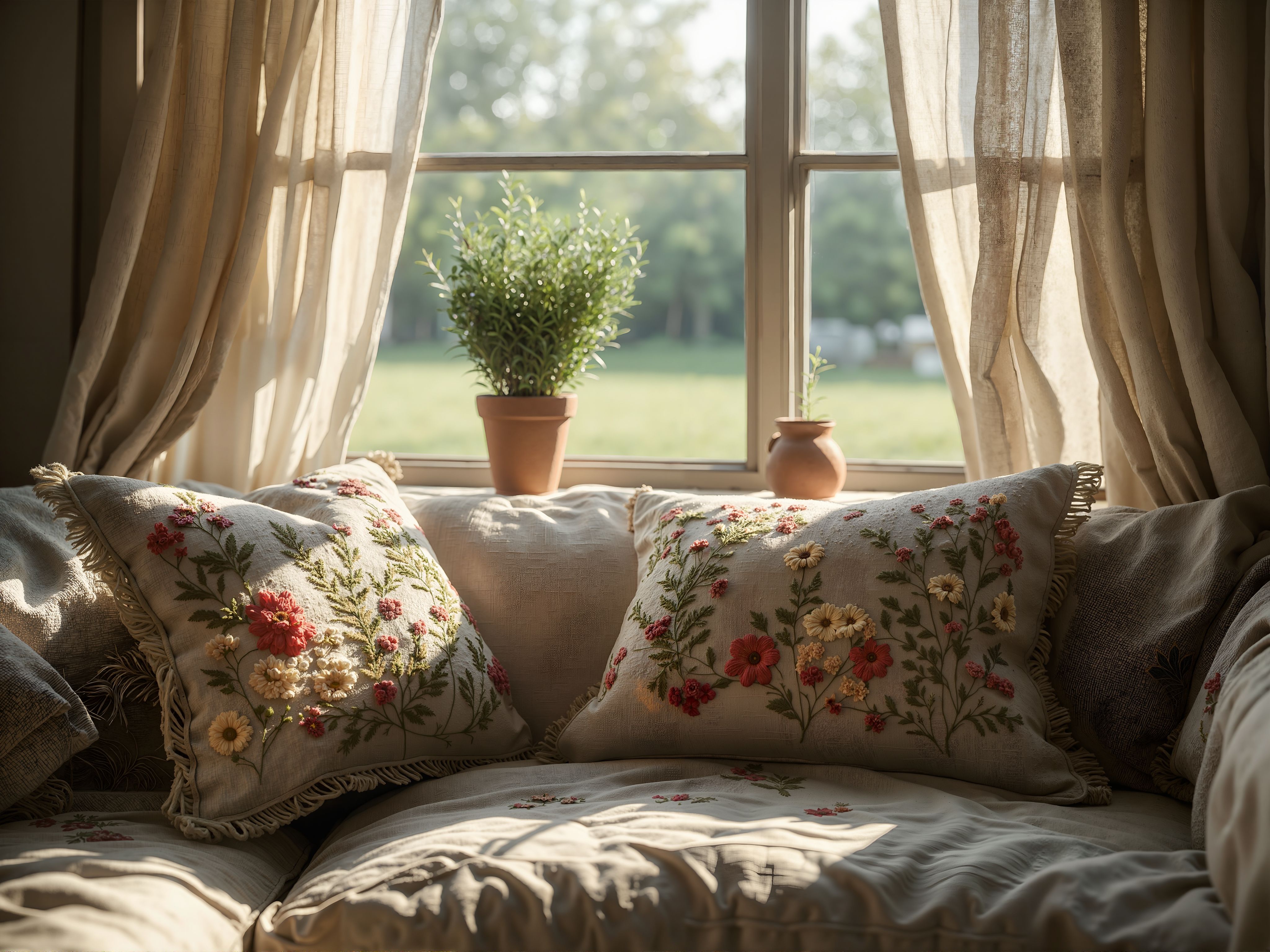 法式乡村客厅设计-14