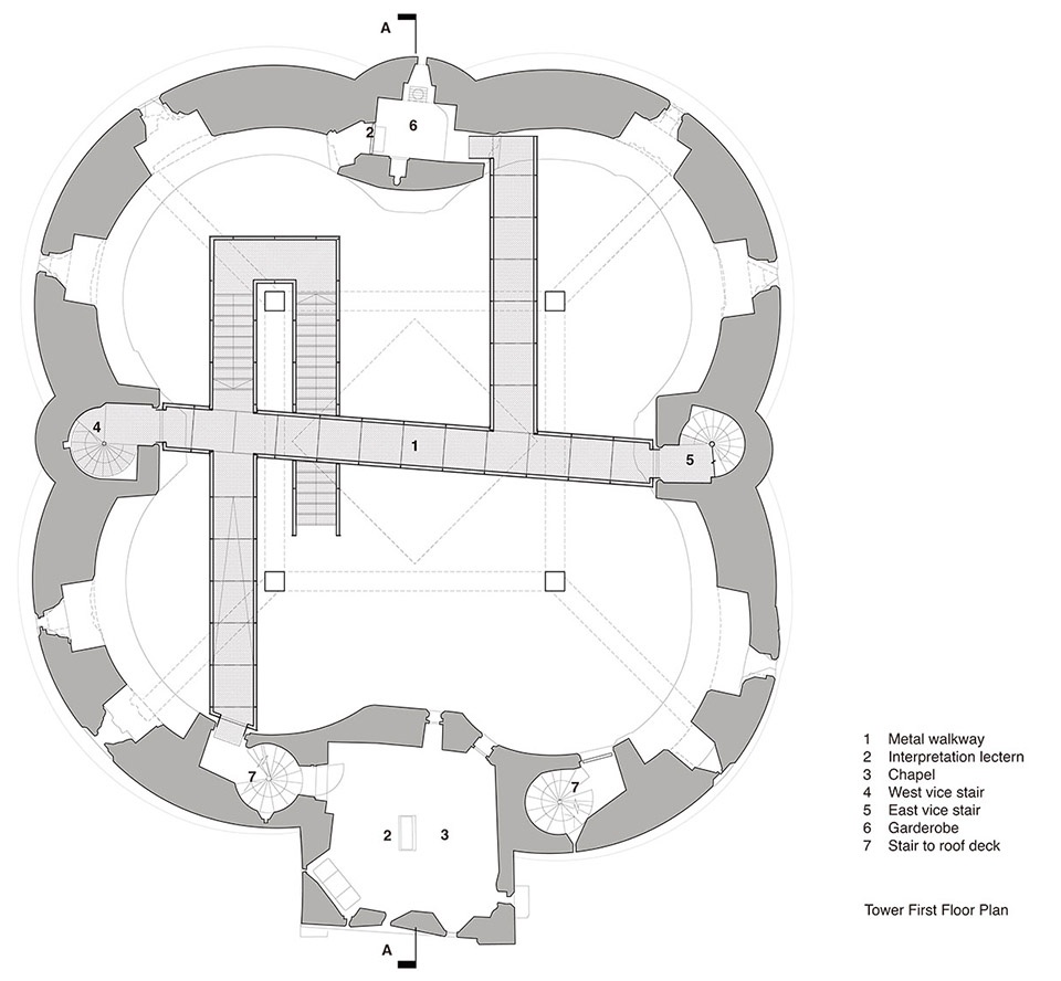 克利福德塔修复改造丨英国约克丨Hugh Broughton Architects-61