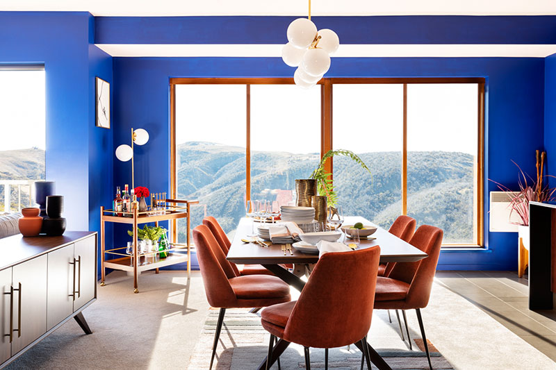 用色大胆的澳大利亚山区住宅-5