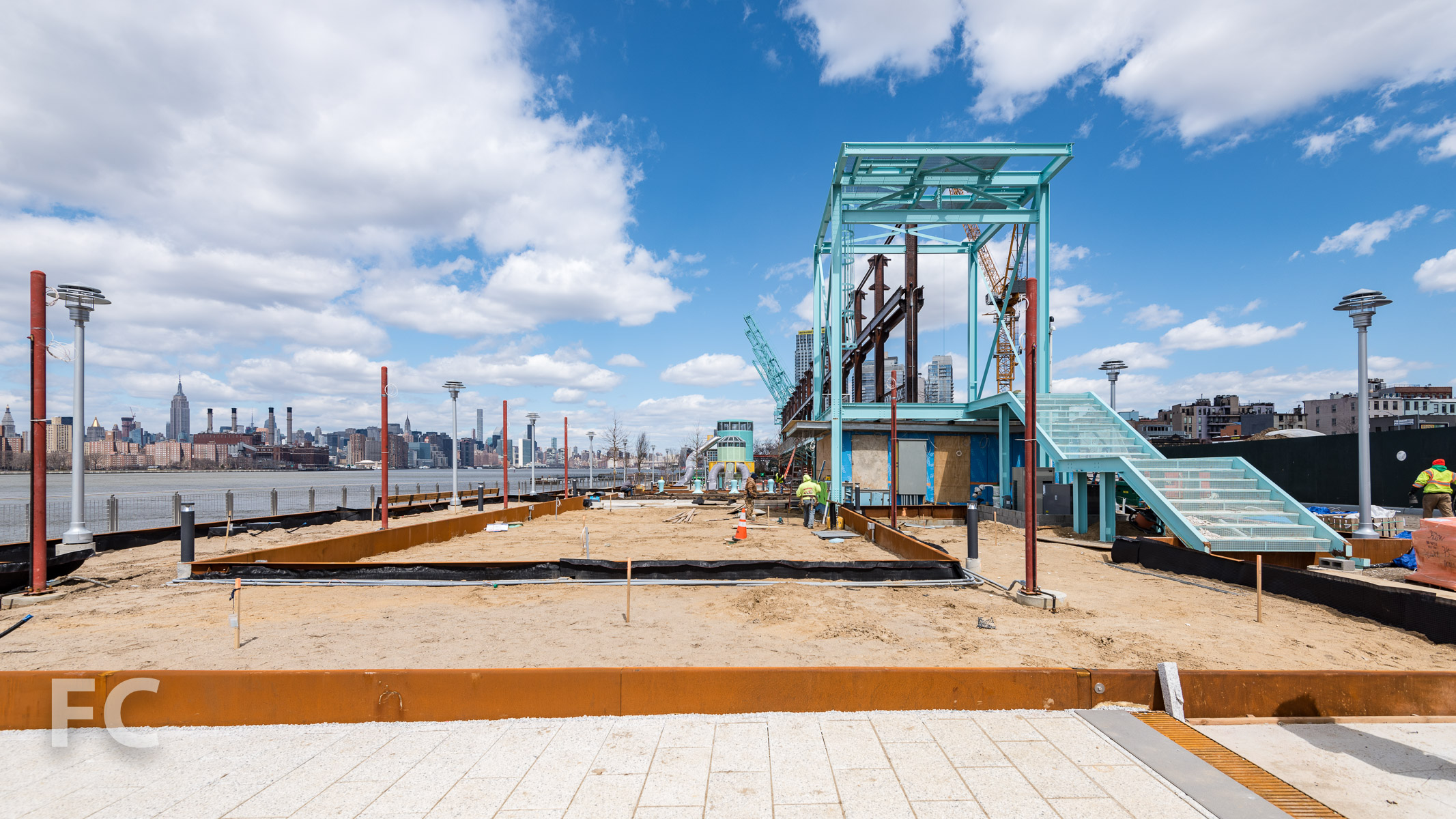 Construction Tour: Domino Park — FIELD CONDITION-10