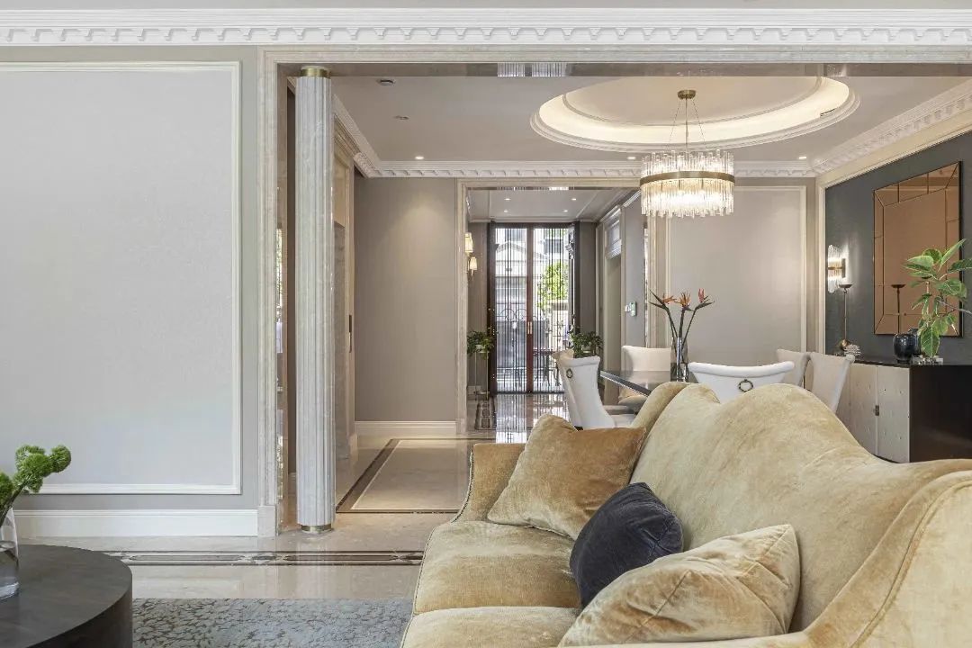 东郊华庭轻奢别墅设计丨中国北京丨尚层别墅装饰-24