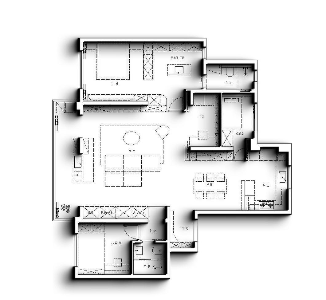 210㎡精装全改造-40