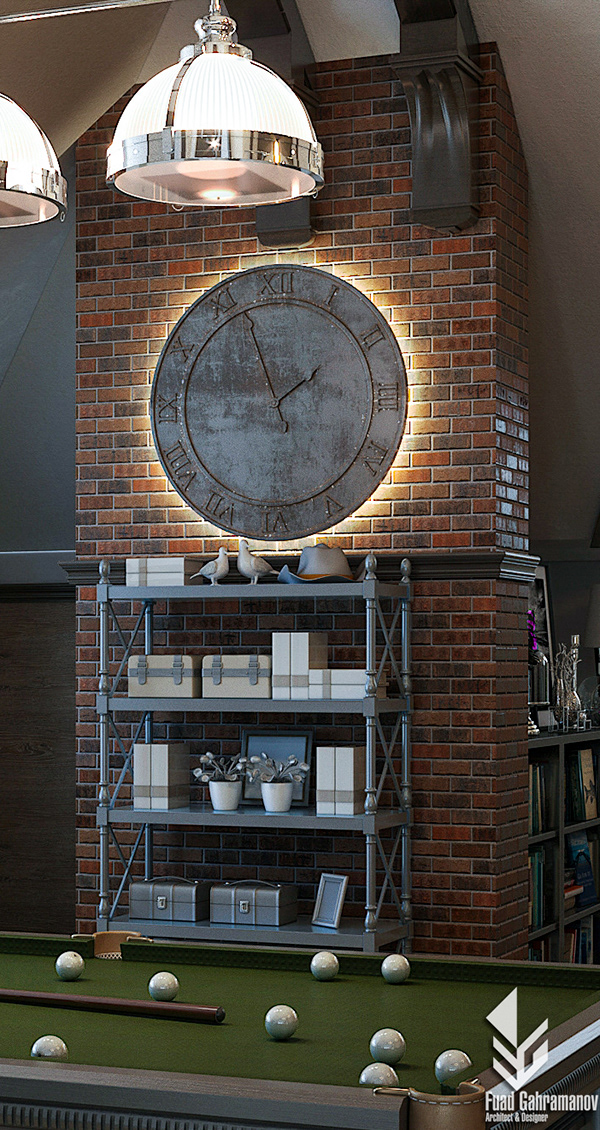 Mansardın dizayn həlli-3