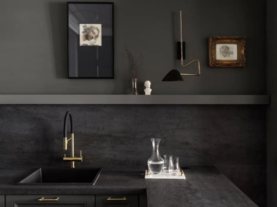 巴黎风格公寓设计丨Mila Morgunyan-13