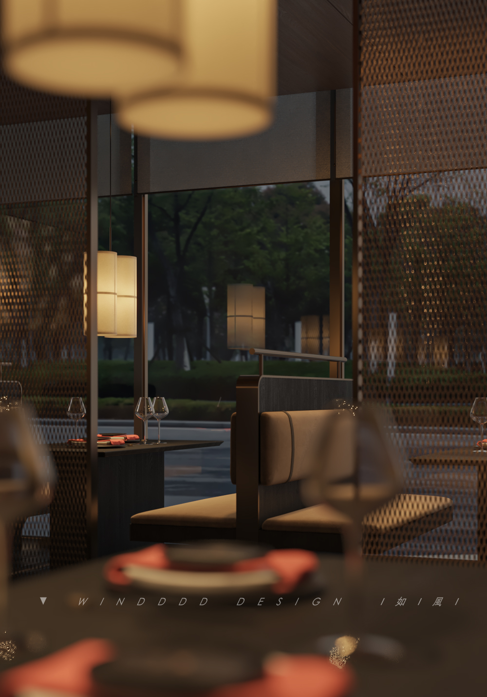 钱塘人家餐饮丨中国郑州丨全筑▪稻禾设计-26