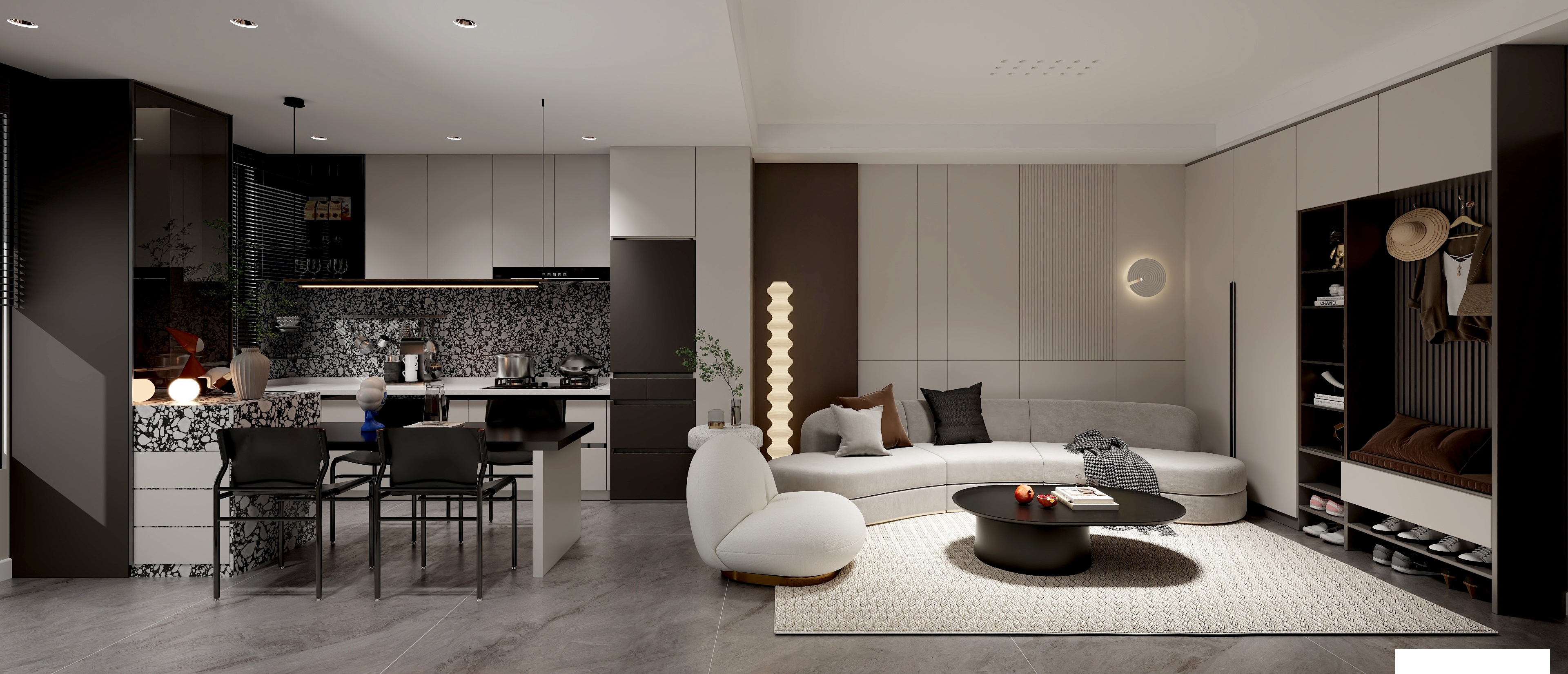 新领地 90㎡老房翻新案例丨中国太原丨岸沐空间设计工作室-14