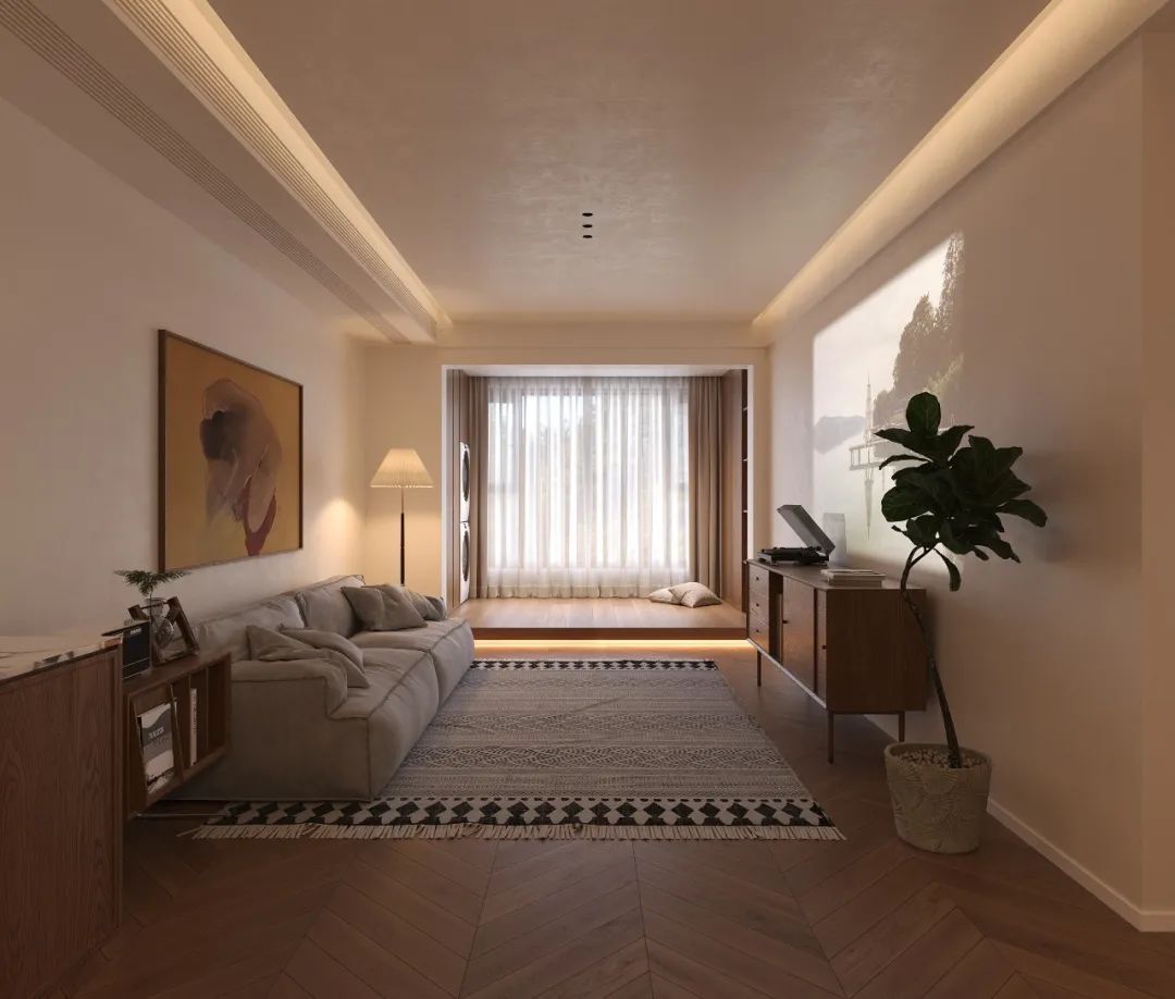 复古原木风!极度舒适惬意的家丨中国深圳丨壹贰壹捌设计事务所-24