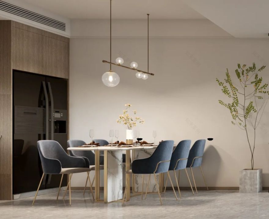 仁和世代春天 150㎡现代风,简约贵气空间解读-18