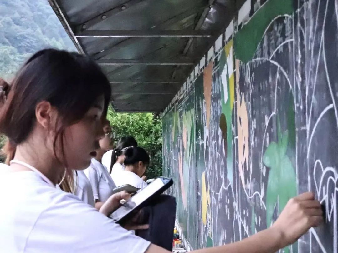 聚光星源|走进两河口村，绘出别样青春（墙绘篇1）-28