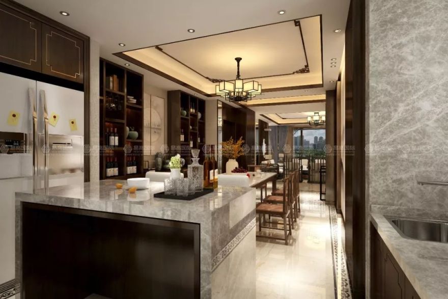 古香古色新中式,武登高设计师打造 220㎡诗意空间-45