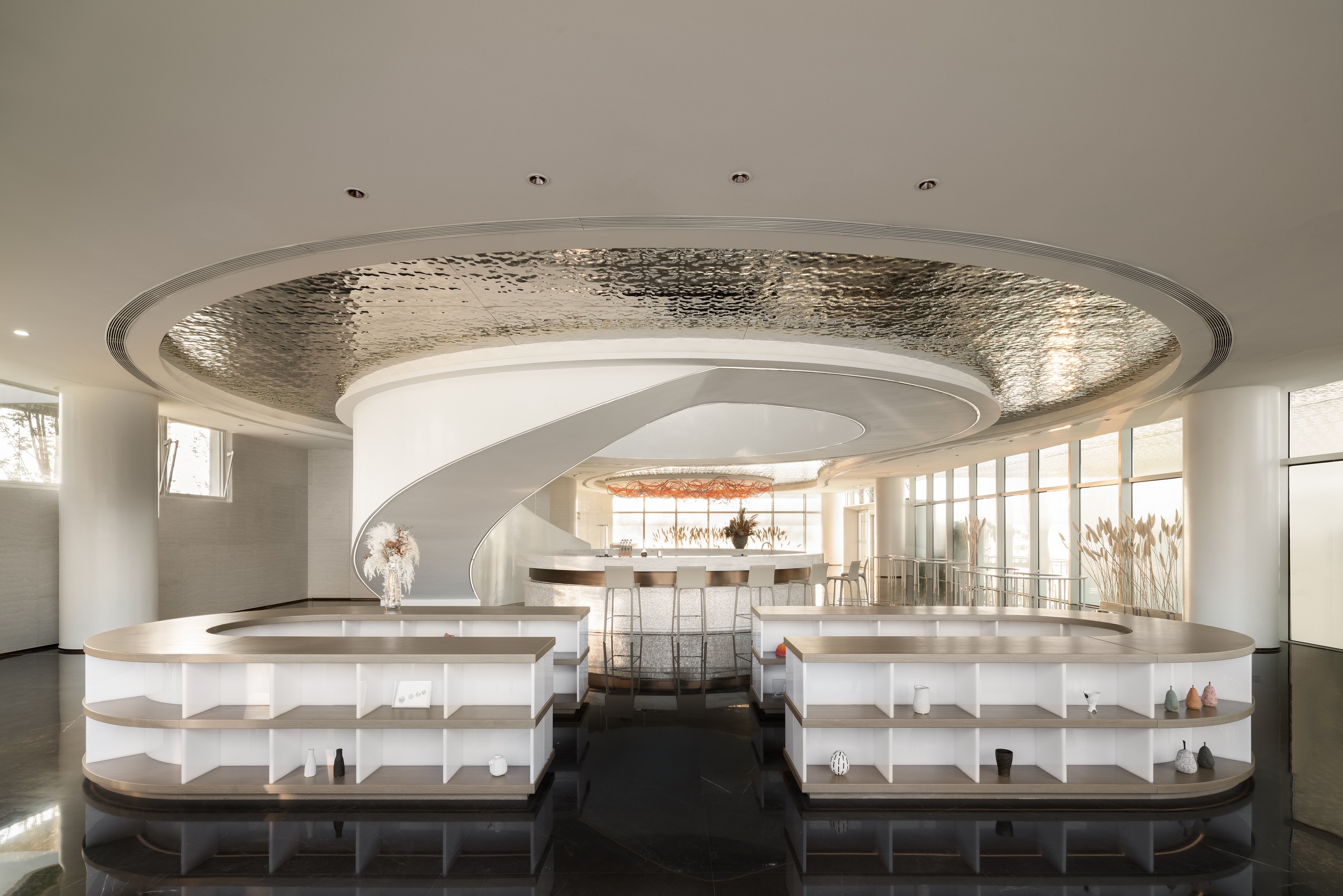 天鹅之栖 · 荣成自在澜湾销售中心的诗意设计丨中国山东丨元禾大千(软装),天翊设计(硬装)-32