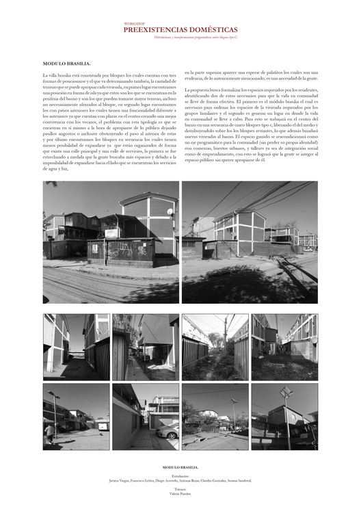 Pre E·istencias Domésticas工作坊项目丨智利圣地亚哥丨智利圣托马斯技术大学建筑学院21个团队-121