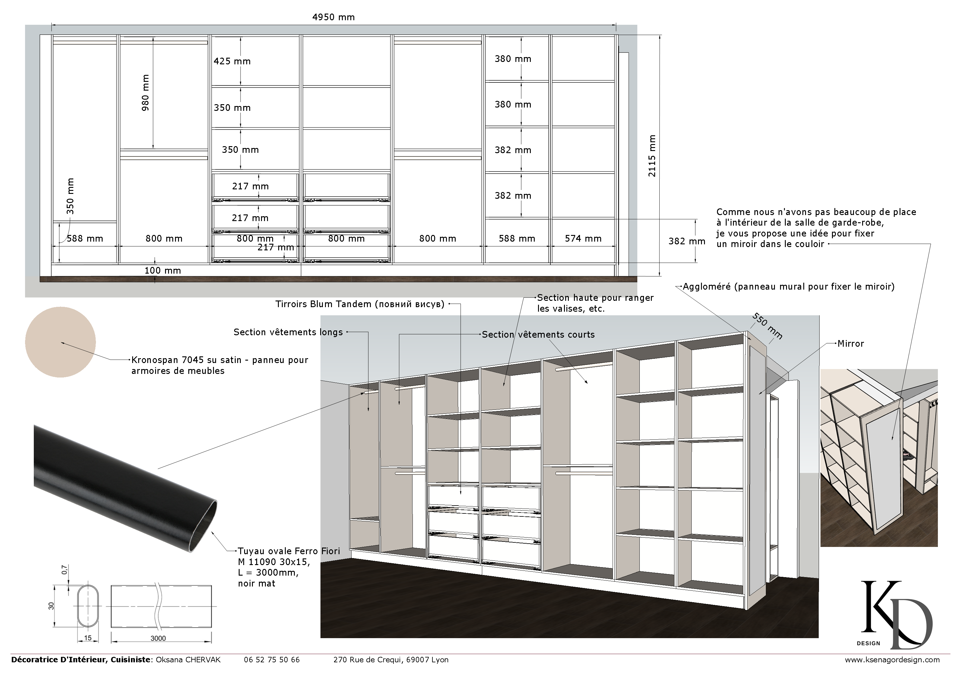 Meubles sur mesure Projet 2-5