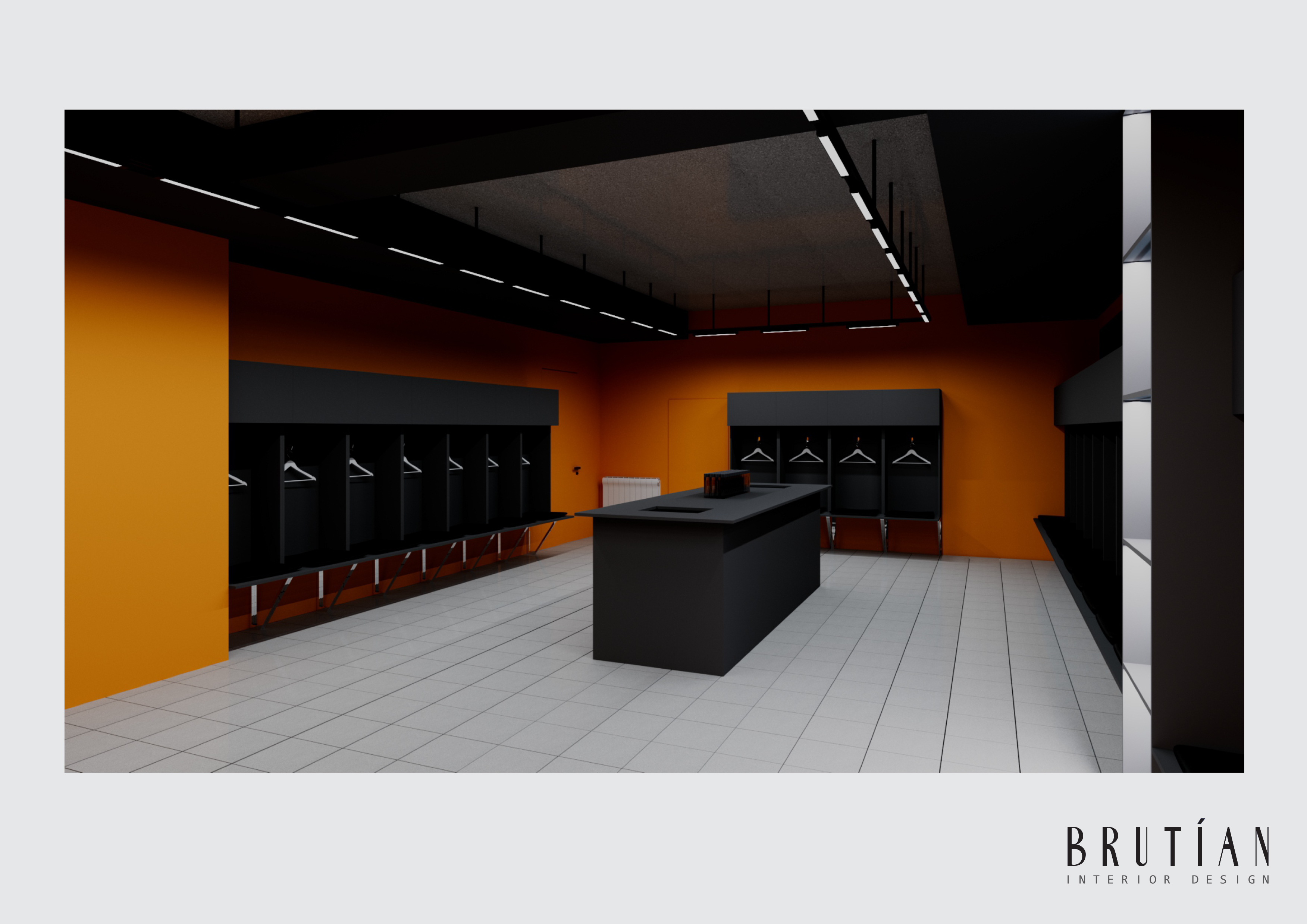 URARTU Football Club dressing room interior-5