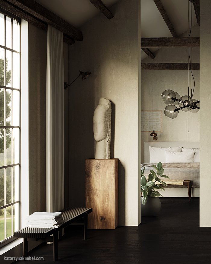 复古阁楼房屋设计丨Knebel Studio-5