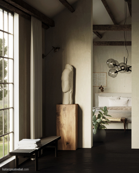 复古阁楼房屋设计丨Knebel Studio