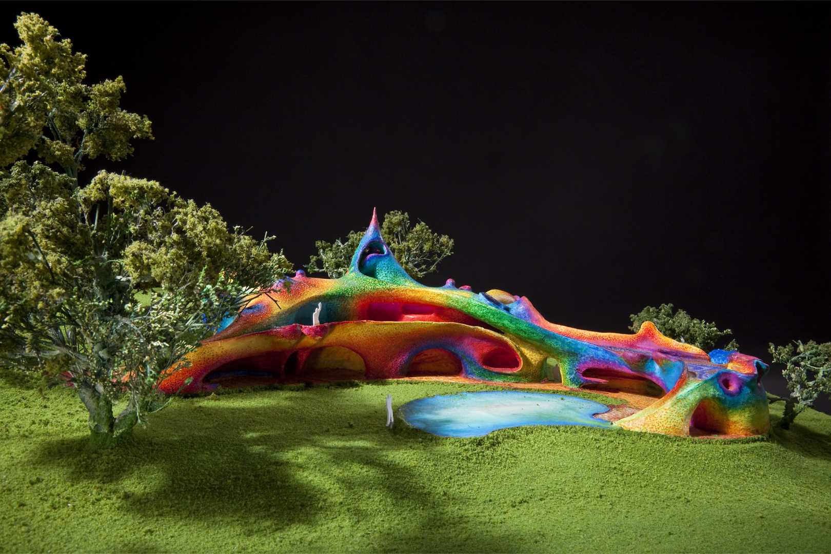 史努比有机建筑风格（注：Arquitectura Orgánica 直译为有机建筑（风格） ，根据史努比的特色等可能会有更专业合适的译法，在史努比相关特别情境下，此处只能以较为常见理解来翻译） 丨澳大利亚悉尼-17