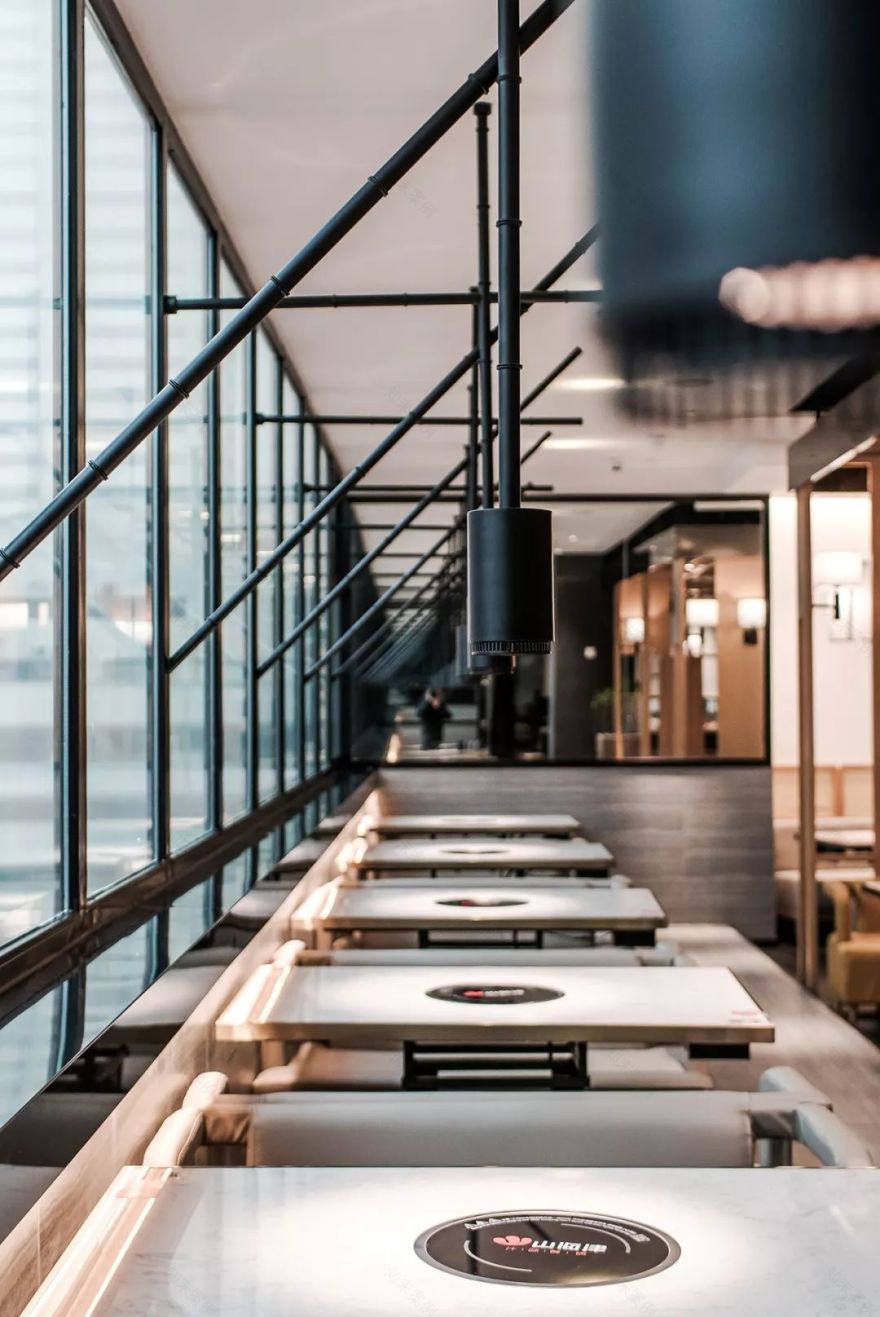 竹影清风,品味东方优雅——无锡山海津餐厅设计-56