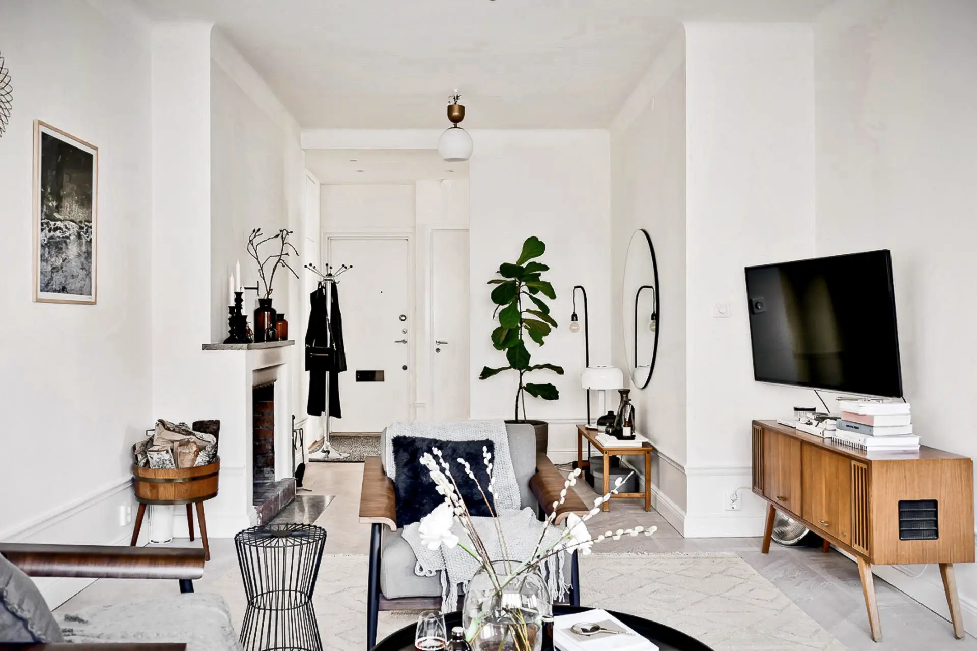 瑞典蓝色晨光公寓设计-9