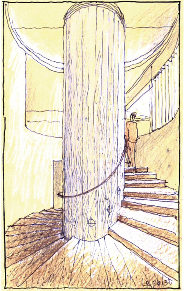 岩石与书的共生,悉尼港边的六度分隔度住宅(The Books House)-63