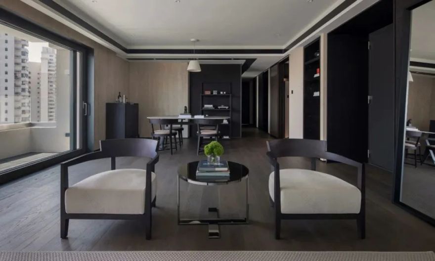 上海静安150平现代极简住宅设计丨中国上海丨无格(上海)设计咨询有限公司-46