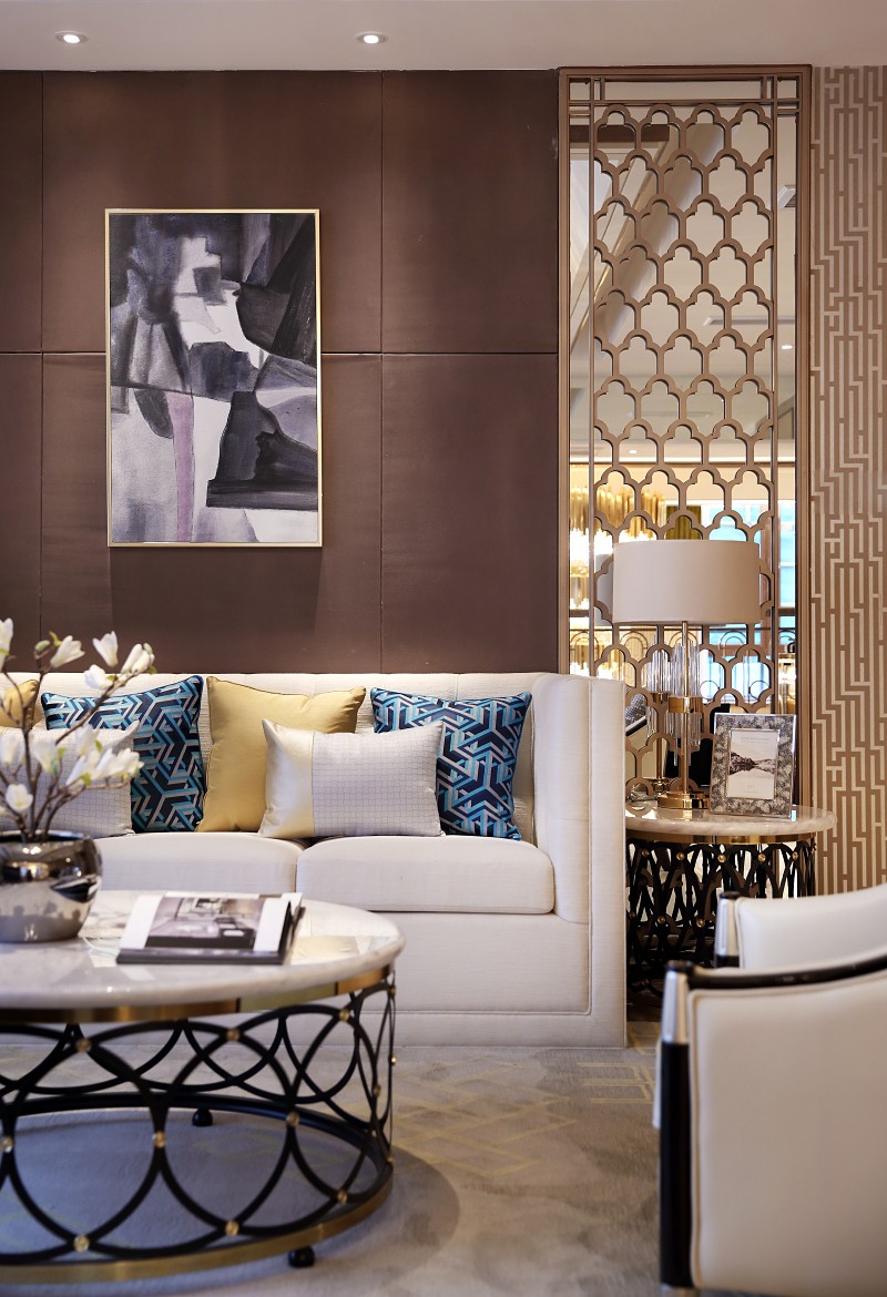 君临天下豪宅：轻奢风吹拂下的别墅设计  辛视设计-20