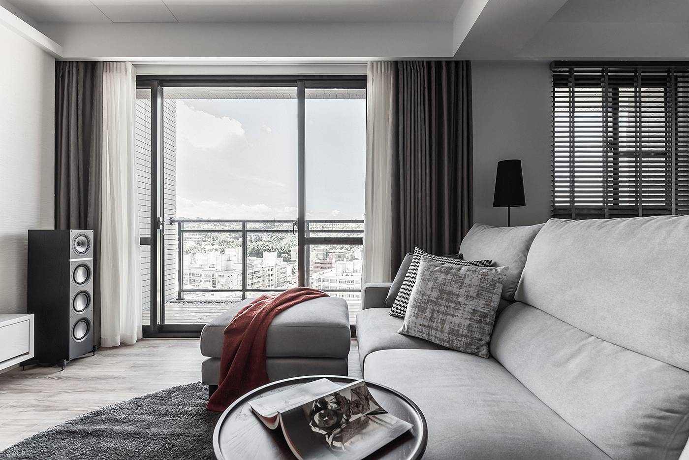 台式简约风住宅设计 生活品位的精致展演-8