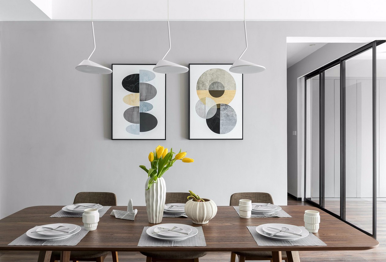 重庆 146㎡四口之家自然简约质感住宅设计-10