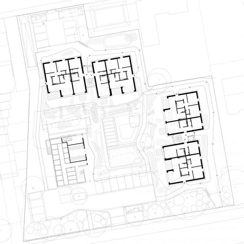 贝吉施格拉德巴赫的住宅楼丨德国丨MTTR Architekten + Stadtplaner-4