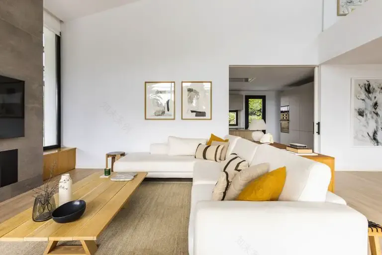 西班牙海岸线日式北欧风别墅设计-3