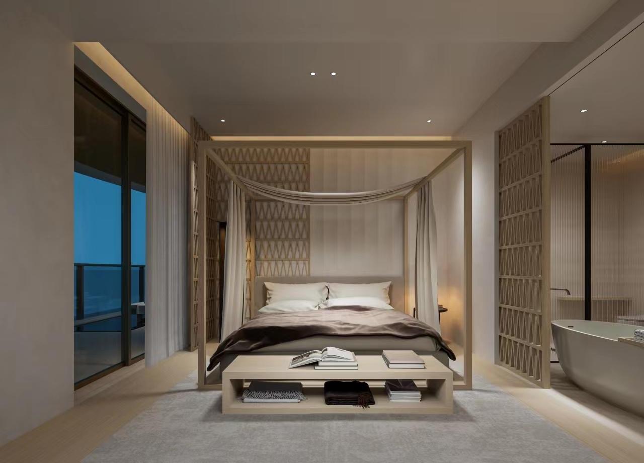 渡边智绍设计 | 华润三亚海棠湾悦府顶层样板间设计方案-30