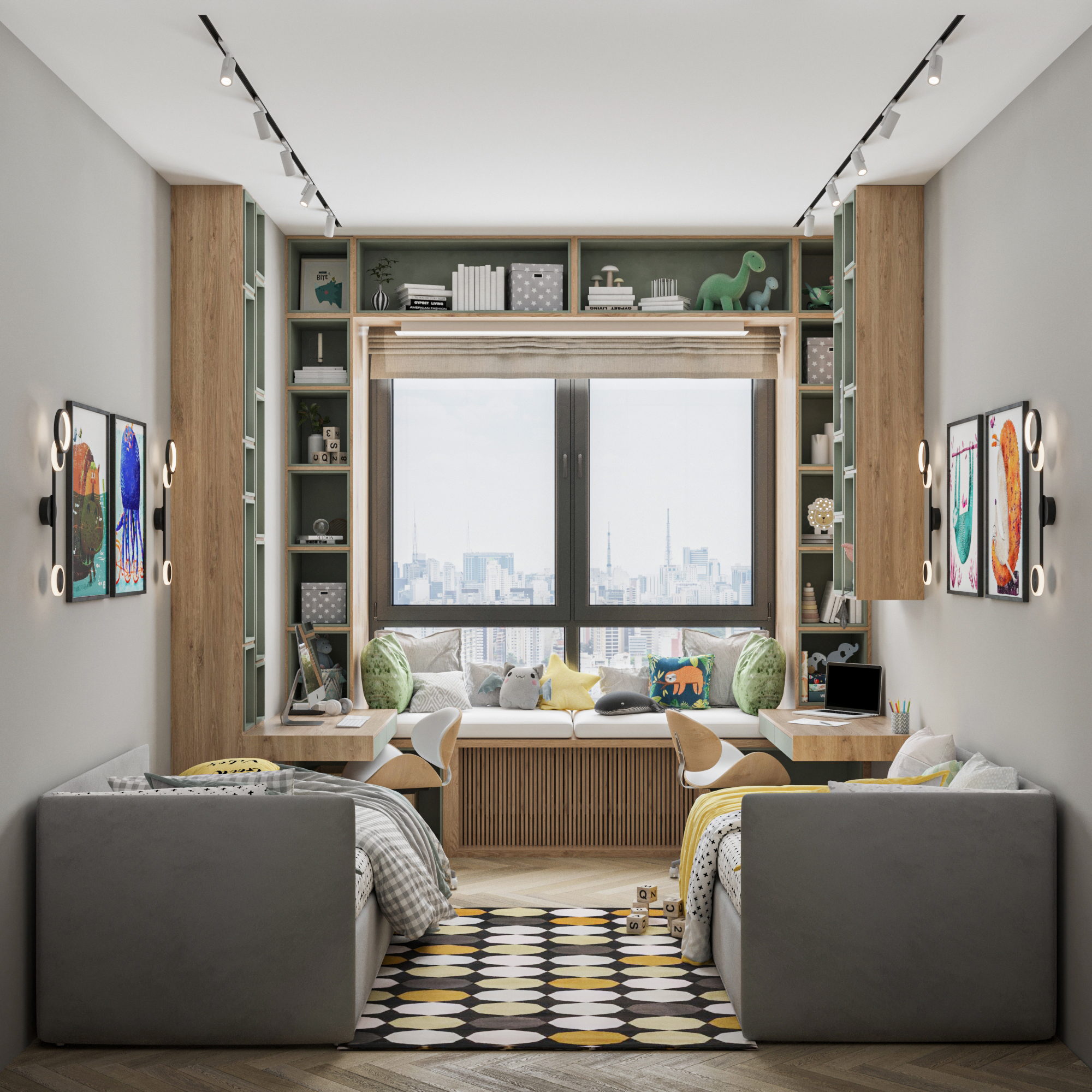 Moskow 儿童房设计-2