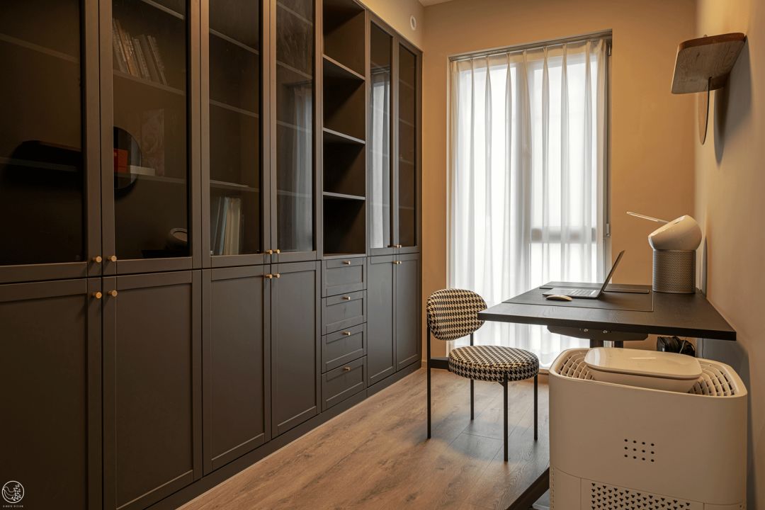 马拉松夫妻的现代复古宅丨中国成都丨清羽设计-82